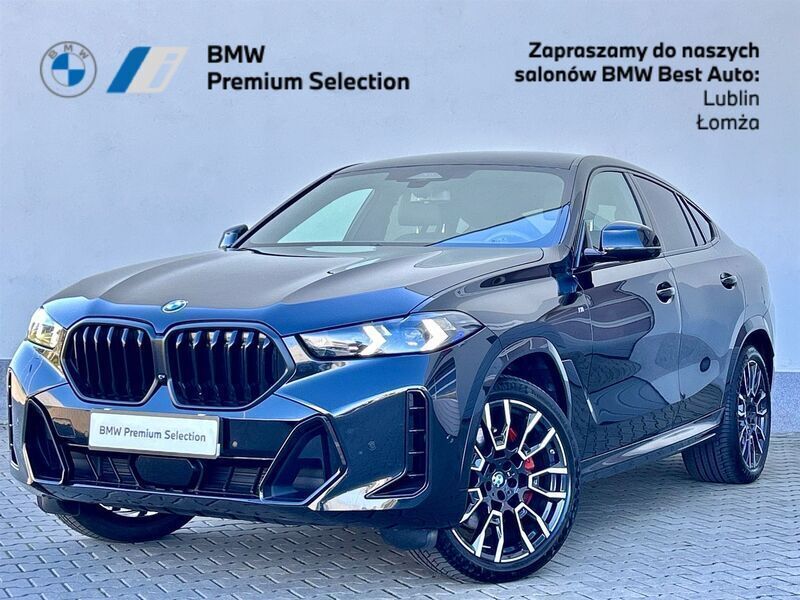 Czarny szafir metalizowany Używany 2024 BMW X6 Comfort Edition SUV | 399 900 zł (Uczciwa cena) - Obraz 1/4