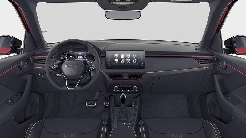 Czerwień velvet metalizowany Nowe 2026 Skoda Kamiq Monte Carlo SUV | 145 500 zł (Dość drogi) - Obraz 1/1