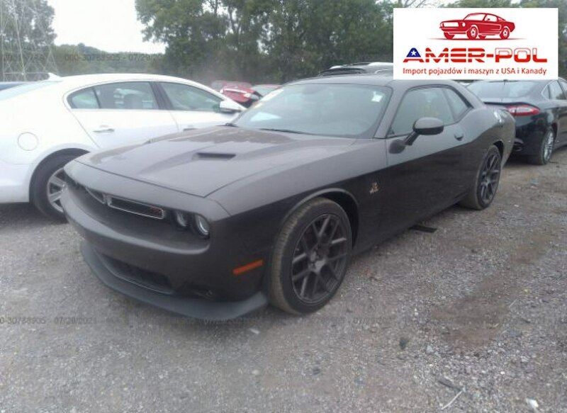 Szary Używany 2016 Dodge Challenger Coupe | 111 000 zł - Obraz 1/4