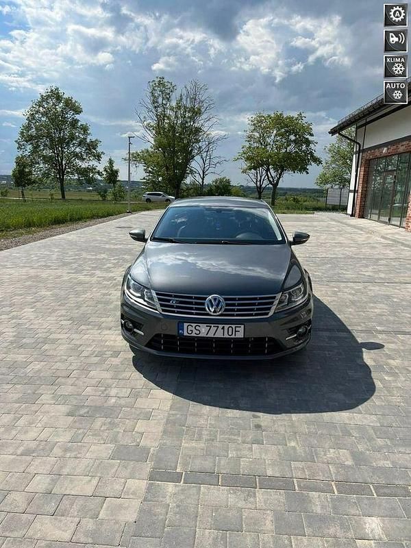 Szary Używany 2016 VW CC Sedan/Limuzyna | 44 900 zł - Obraz 1/4