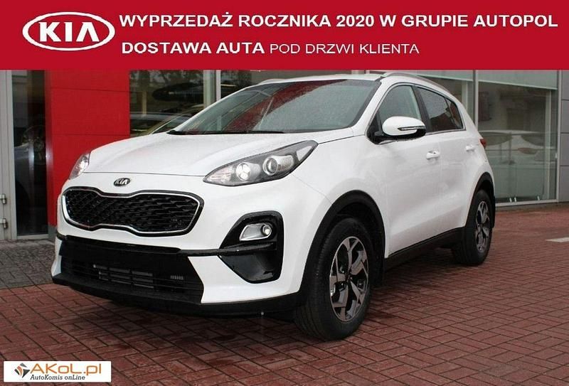 Biały Używany 2020 Kia Sportage SUV | 78 143 zł (Dobra cena) - Obraz 1/1