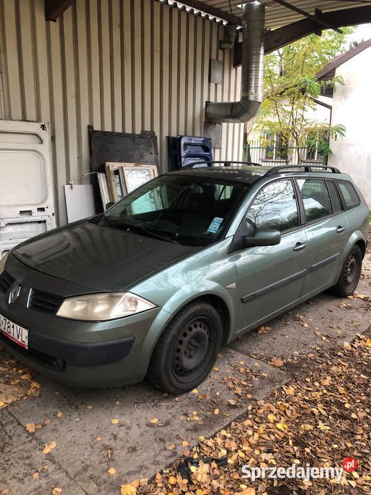 Zielony Używany 2004 Renault Mégane GrandTour Kombi | 9000 zł - Obraz 1/2
