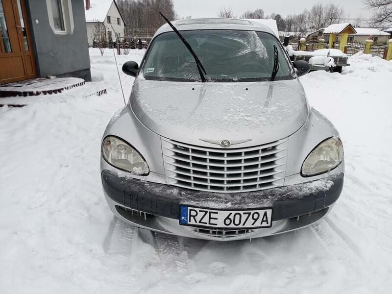 Srebrny Używany 2001 Chrysler PT Cruiser Minivan | 5900 zł - Obraz 1/4