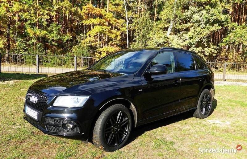 Czarny Używany 2016 Audi Q5 S-Line SUV | 94 000 zł (Uczciwa cena) - Obraz 1/4