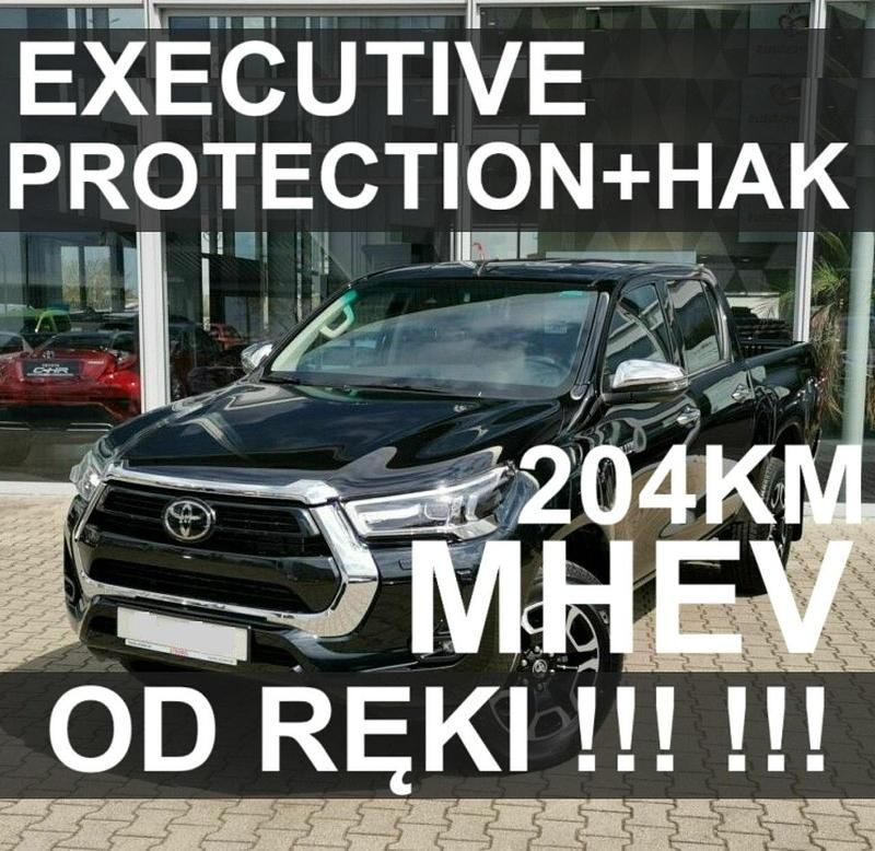 Czarny Nowe 2025 Toyota HiLux Executive Pickup | 207 890 zł - Obraz 1/4