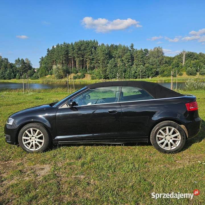 Czarny Używany 2008 Audi A3 Cabriolet Kabriolet | 19 900 zł - Obraz 1/4