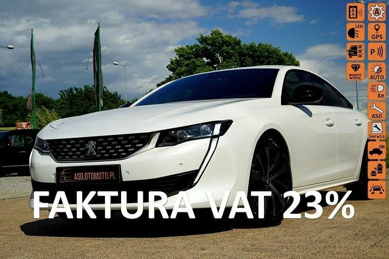 Biały Używany 2020 Peugeot 508 GT Kombi | 84 700 zł (Dość drogi) - Obraz 1/4