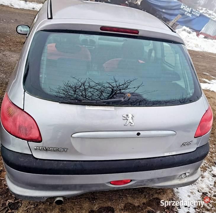 Używany Peugeot 206 2004 Srebrny