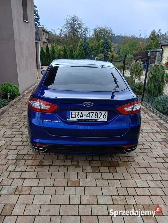 Niebieski Używany 2017 Ford Mondeo Hatchback | 49 000 zł (Dość drogi) - Obraz 1/4