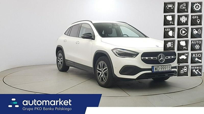 Biały Używany 2022 Mercedes GLA200 Progressive SUV | 149 850 zł - Obraz 1/4