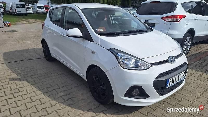 Biały Używany 2014 Hyundai i10 Hatchback | 22 000 zł - Obraz 1/4