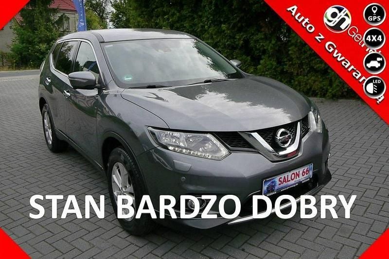 Szary Używany 2017 Nissan X-Trail SUV | 56 900 zł (Uczciwa cena) - Obraz 1/4