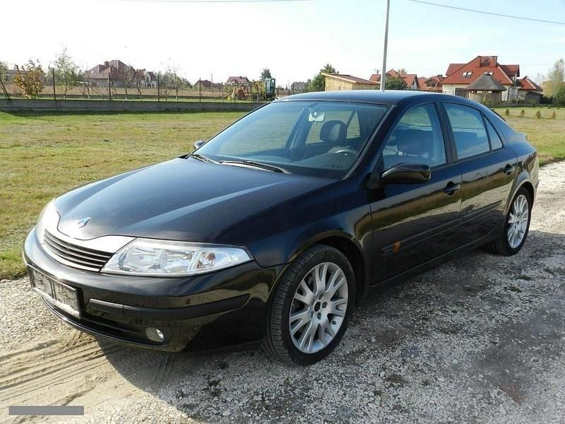 Czarny (metalik) Używany 2002 Renault Laguna II Hatchback | 8900 zł - Obraz 1/1
