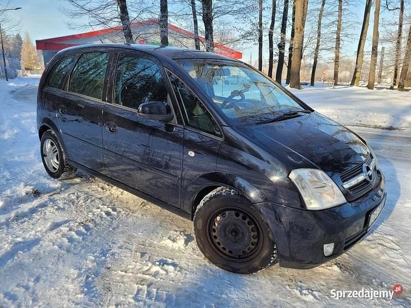 Czarny Używany 2003 Opel Meriva Minivan | 2500 zł (Super Cena) - Obraz 1/4