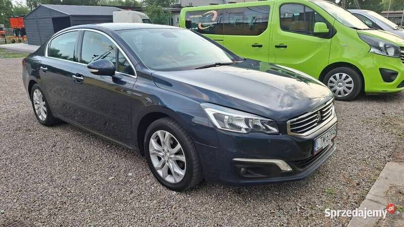 Granatowy Używany 2016 Peugeot 508 Sedan/Limuzyna | 34 600 zł (Dobra cena) - Obraz 1/4