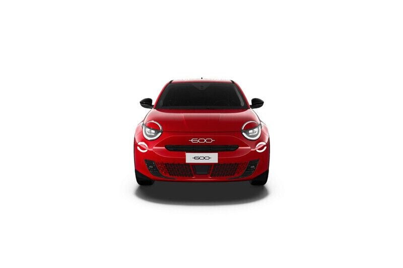 Lakier pastelowy czerwony passione Nowe 2025 Fiat 600 SUV | 98 020 zł (Uczciwa cena) - Obraz 1/3