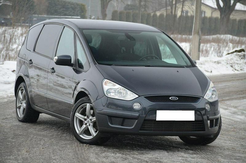 Szary (metalik, perła) Używany 2009 Ford S-MAX S Minivan | 16 900 zł (Uczciwa cena) - Obraz 1/4