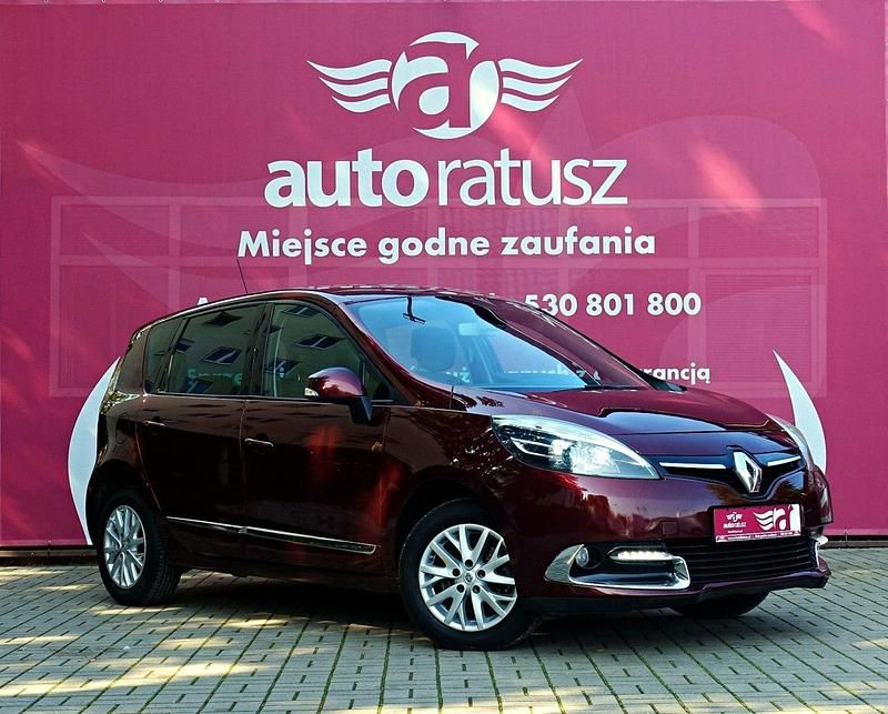 Bordowy Używany 2011 Renault Scénic III Minivan | 25 500 zł (Dość drogi) - Obraz 1/4