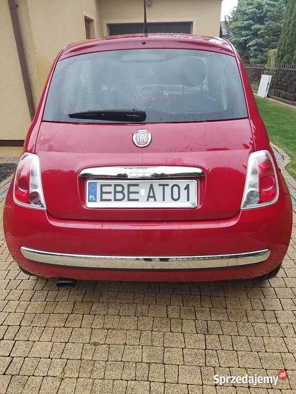 Używany Fiat 500 2009 Czerwony Hatchback