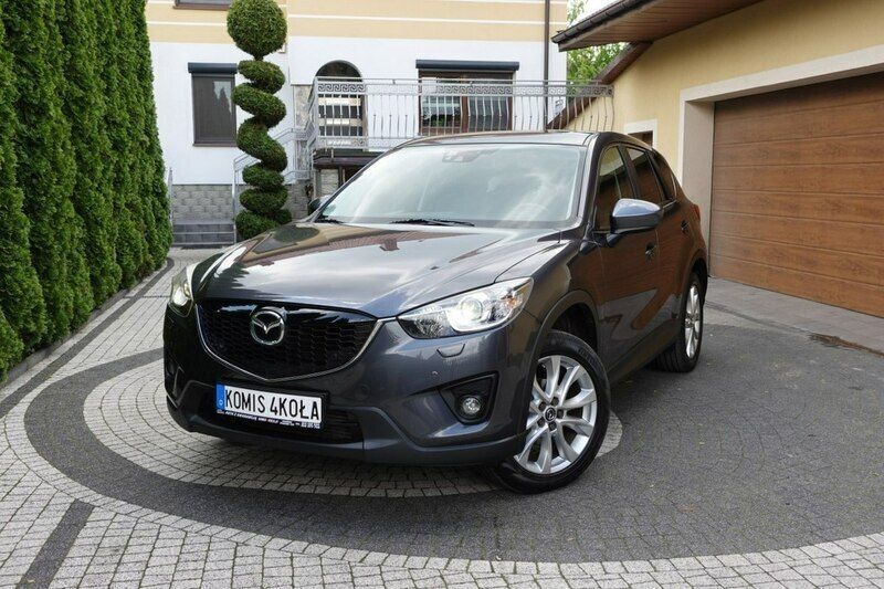 Szary Używany 2014 Mazda CX-5 SUV | 44 900 zł - Obraz 1/4