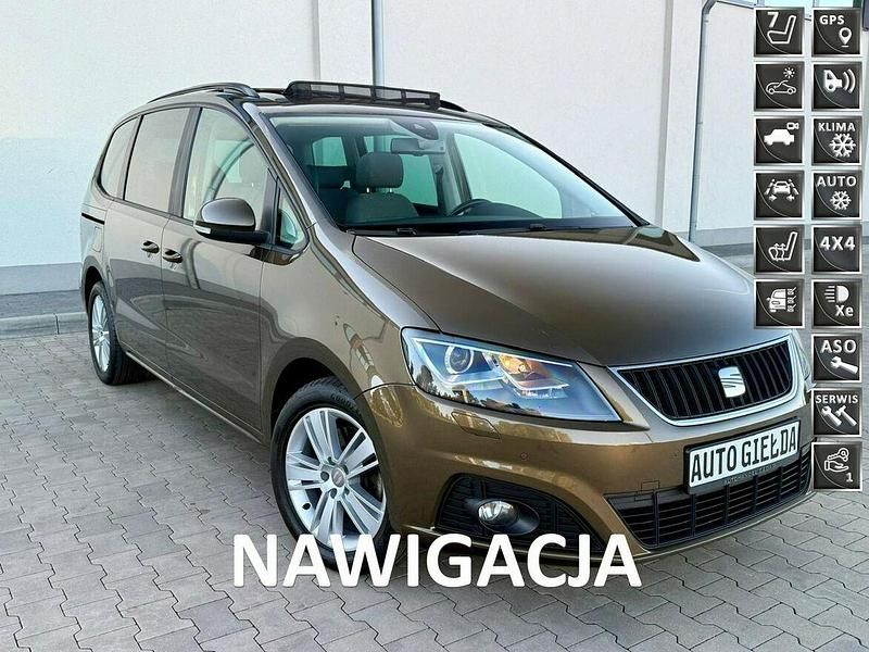 Brązowy Używany 2012 Seat Alhambra Minivan | 55 999 zł (Uczciwa cena) - Obraz 1/4