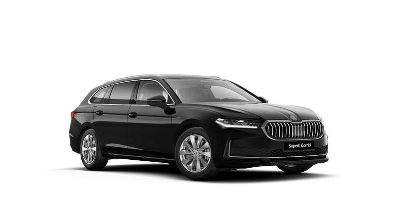 Czerń ebony metalizowany Nowe 2025 Skoda Superb Selection Kombi | 247 050 zł (Dość drogi) - Obraz 1/4