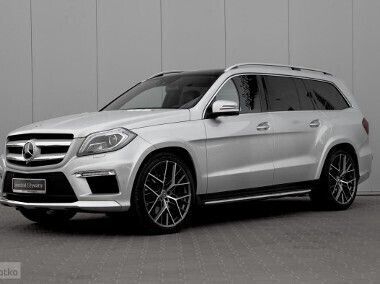 Srebrny Używany 2014 Mercedes GL500 AMG line SUV | 182 500 zł - Obraz 1/4