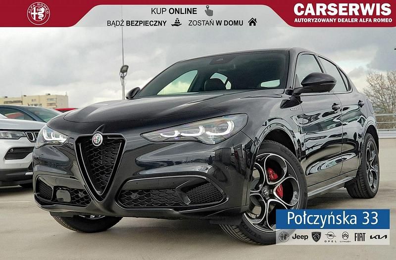 Czarny (metalik) Nowe 2024 Alfa Romeo Stelvio SUV | 249 890 zł - Obraz 1/4