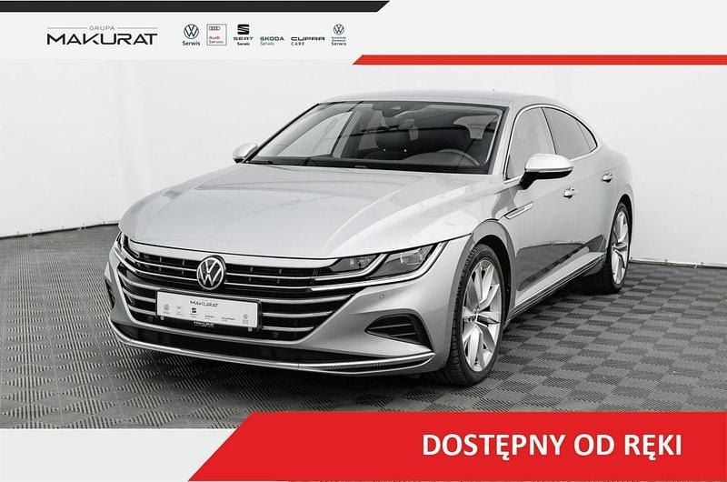 Srebrny Używany 2021 VW Arteon Elegance Sedan/Limuzyna | 104 900 zł - Obraz 1/4