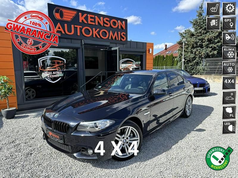 Niebieski ciemny (metalik, perła) Używany 2016 BMW 323 Sedan/Limuzyna | 64 900 zł - Obraz 1/4