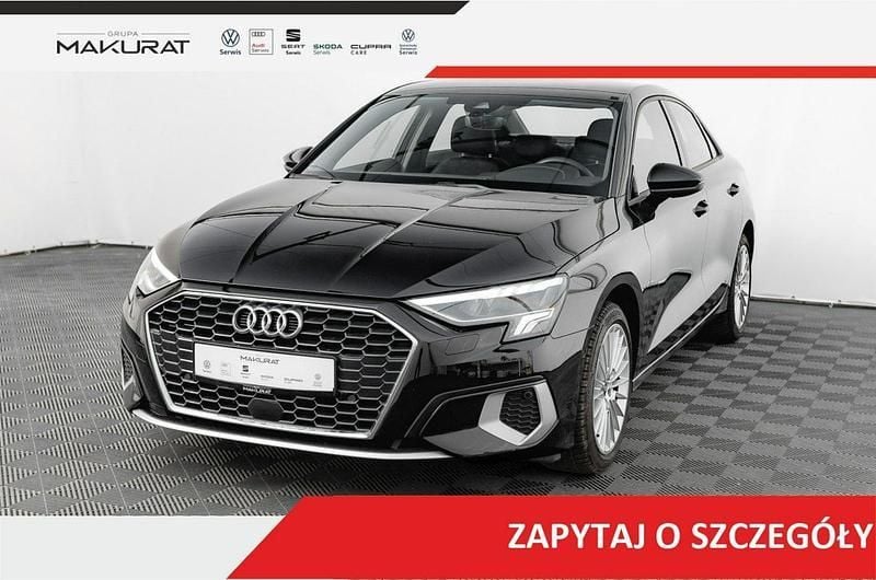 Czarny (metalik) Używany 2023 Audi A3 Advanced Sedan/Limuzyna | 119 850 zł (Dość drogi) - Obraz 1/4