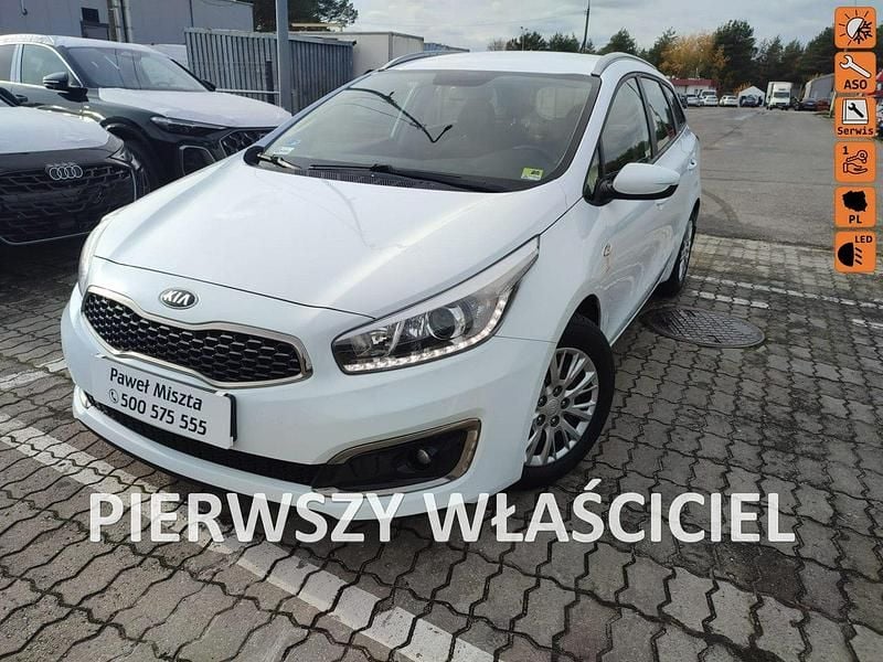 Używany Kia Ceed 99 KM (72 kW) 2018 Biały Hatchback