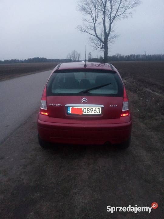 Czerwony Używany 2006 Citroën C3 Hatchback | 7000 zł (Uczciwa cena) - Obraz 1/4