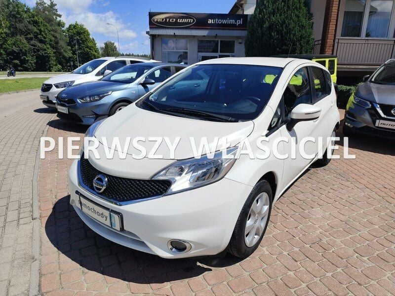 Biały Używany 2015 Nissan Note Minivan | 35 777 zł (Dość drogi) - Obraz 1/4