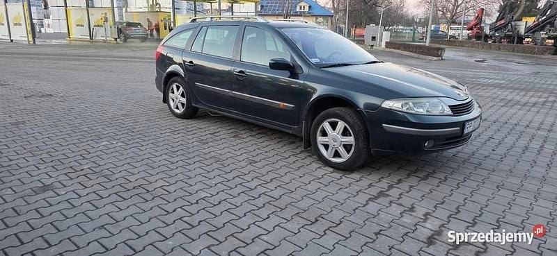 Zielony Używany 2004 Renault Laguna II Kombi | 2350 zł (Dobra cena) - Obraz 1/4