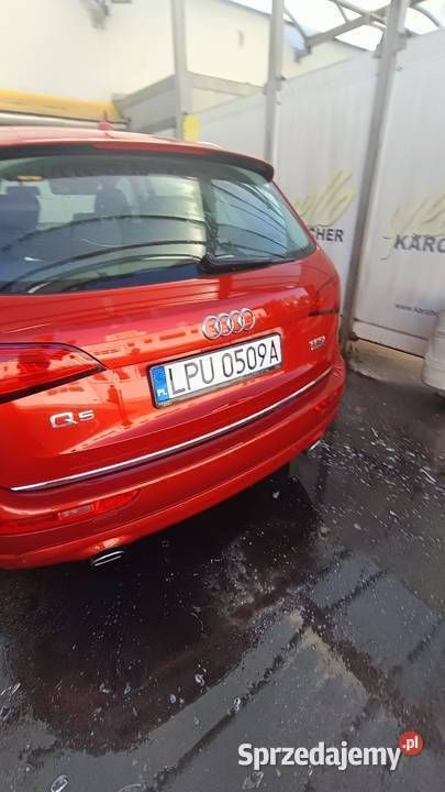 Czerwony Używany 2014 Audi Q5 SUV | 45 900 zł - Obraz 1/4