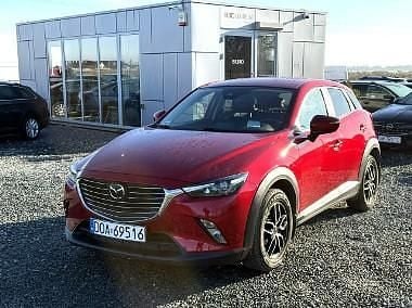 Bordowy Używany 2017 Mazda CX-3 SUV | 69 900 zł (Uczciwa cena) - Obraz 1/4