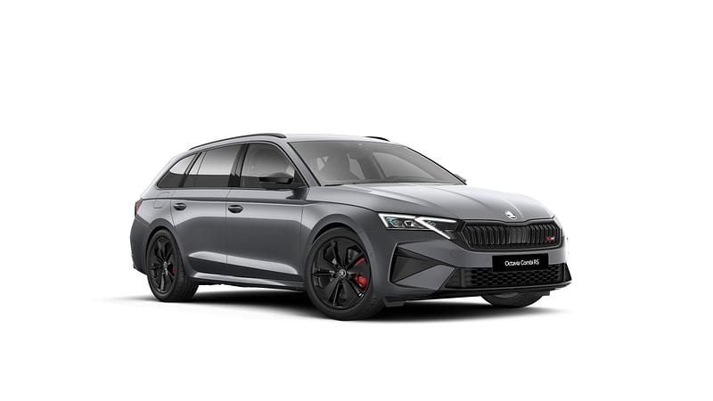 Szary graphite metalizowany Nowe 2025 Skoda Octavia RS Kombi | 195 800 zł (Uczciwa cena) - Obraz 1/4