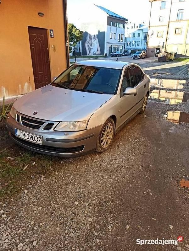 Srebrny Używany 2003 Saab 9-3 Sedan/Limuzyna | 4000 zł (Uczciwa cena) - Obraz 1/4