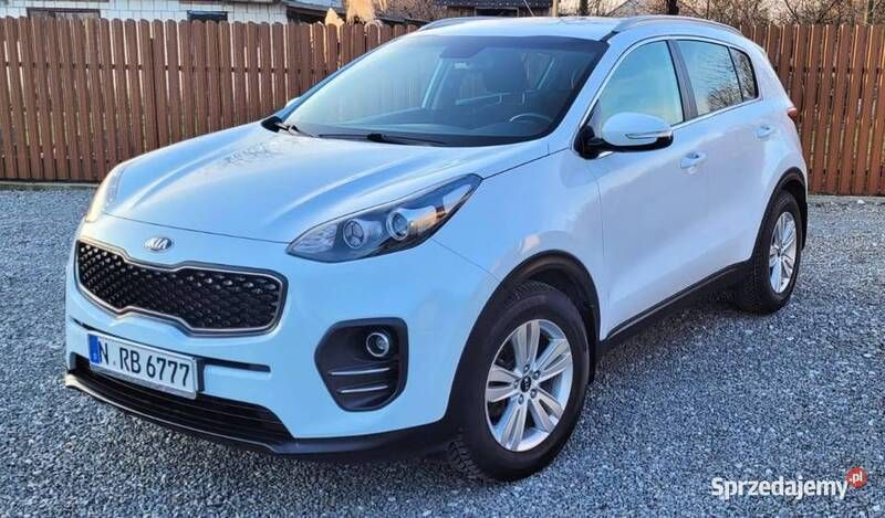 Biały Używany 2017 Kia Sportage SUV | 71 000 zł (Dość drogi) - Obraz 1/4