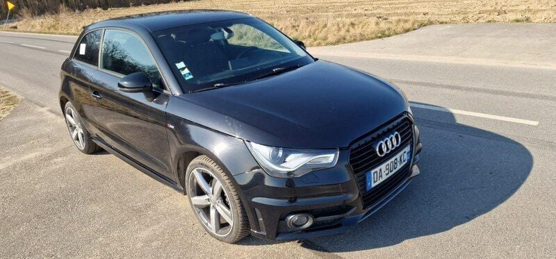 Czarny Używany 2013 Audi A1 S-Line Hatchback | 18 999 zł - Obraz 1/4