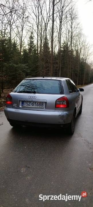 Używany Audi A3 2001 Srebrny Hatchback