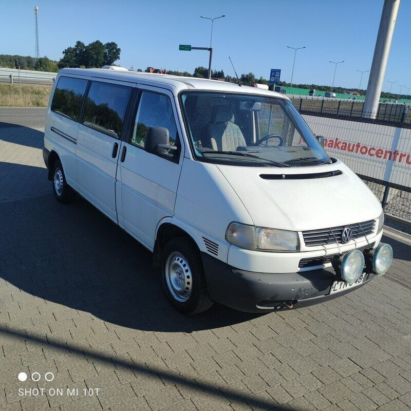 Biały Używany 2001 VW T4 Van | 22 700 zł - Obraz 1/4