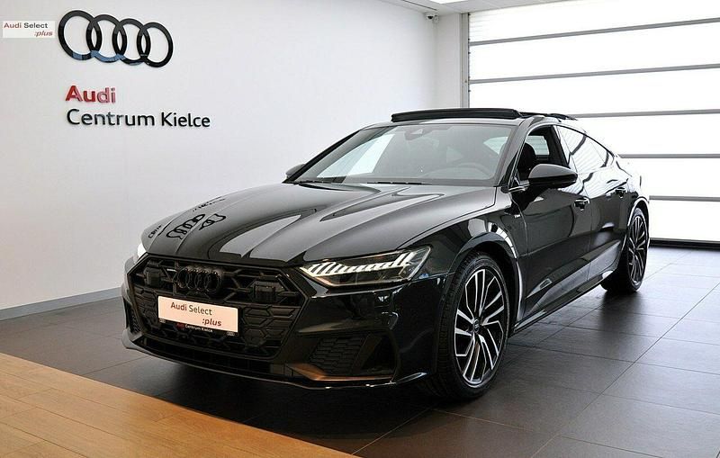 Czarny Używany 2024 Audi A7 S-Line Hatchback | 299 980 zł - Obraz 1/4
