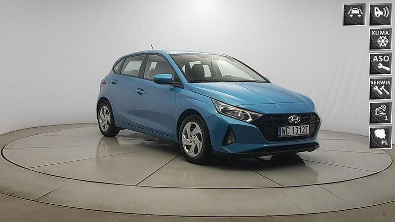 Niebieski Używany 2023 Hyundai i20 Hatchback | 59 850 zł (Uczciwa cena) - Obraz 1/4