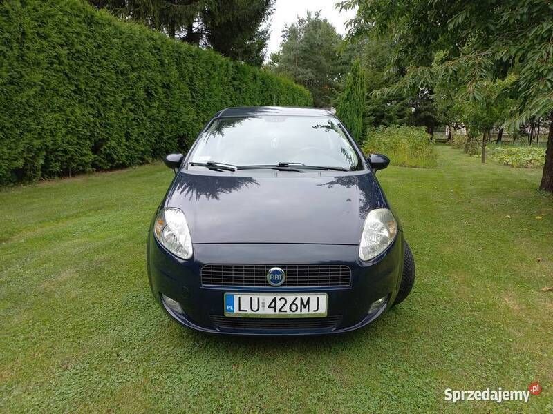 Granatowy Używany 2006 Fiat Grande Punto Hatchback | 7400 zł (Dobra cena) - Obraz 1/4