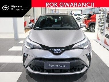 Srebrny Używany 2021 Toyota C-HR Style SUV | 114 850 zł (Uczciwa cena) - Obraz 1/4