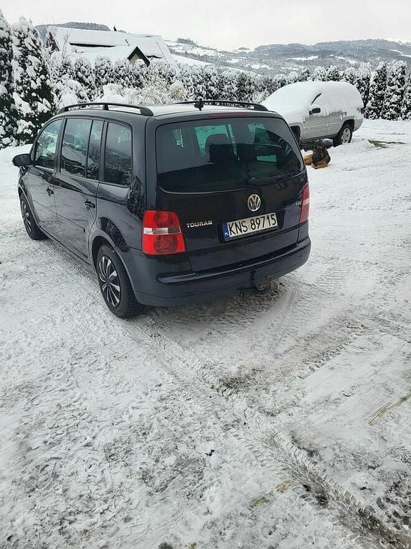 Używany VW Touran 2006 Czarny Minivan