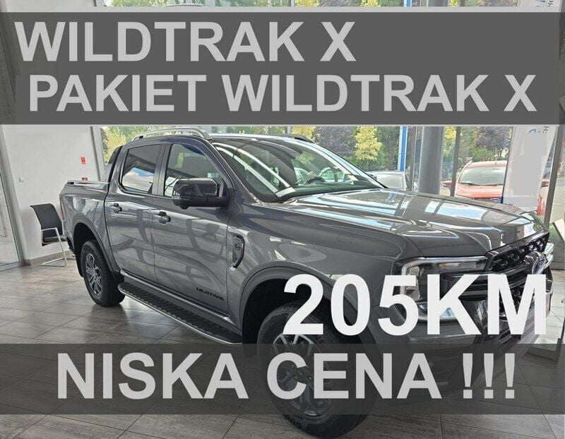 Szary Nowe 2025 Ford Ranger Wildtrack Pickup | 228 534 zł (Uczciwa cena) - Obraz 1/4