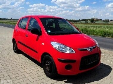 Czerwony Używany 2010 Hyundai i10 Hatchback | 8600 zł (Uczciwa cena) - Obraz 1/4